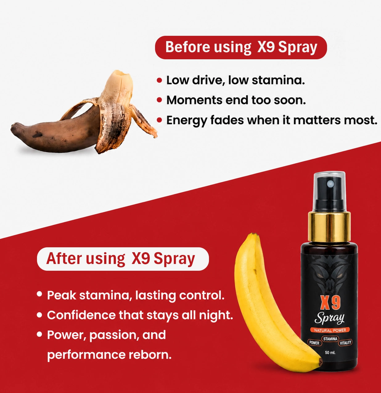 X9 Extended Spray